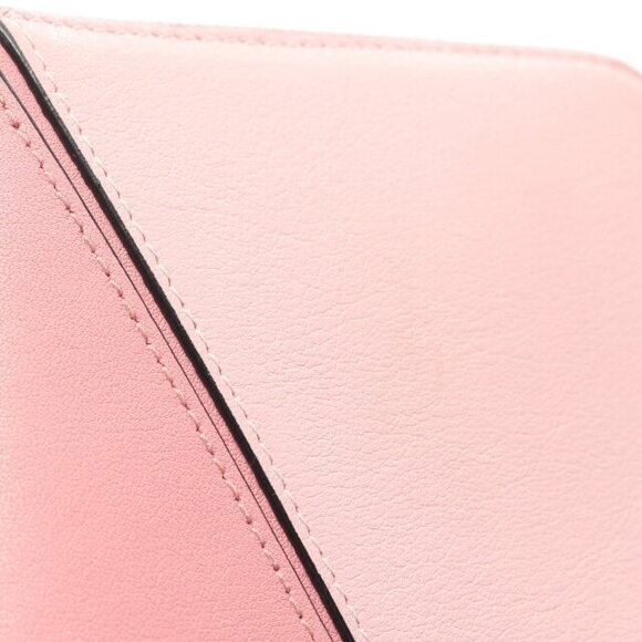 Loewe Puzzle Zip Around Wallet round long leather pink - Picture 8 of 8